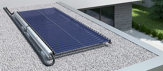 Energiesparende Solarthermieanlage von Weigand GmbH und Co. KG